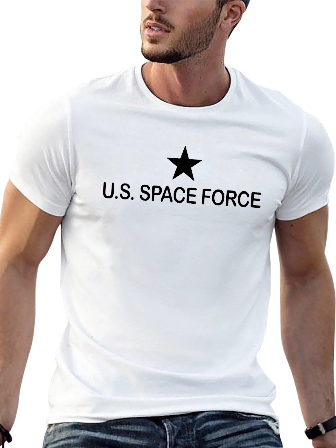 U.S. Space Force Black T-Shirt