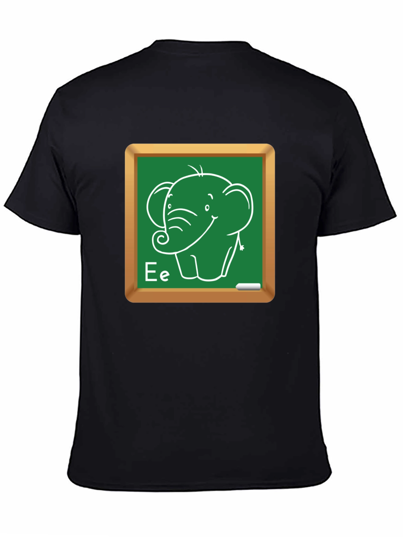 Elephant Chalkboard Tee - Cute Animal T-Shirt