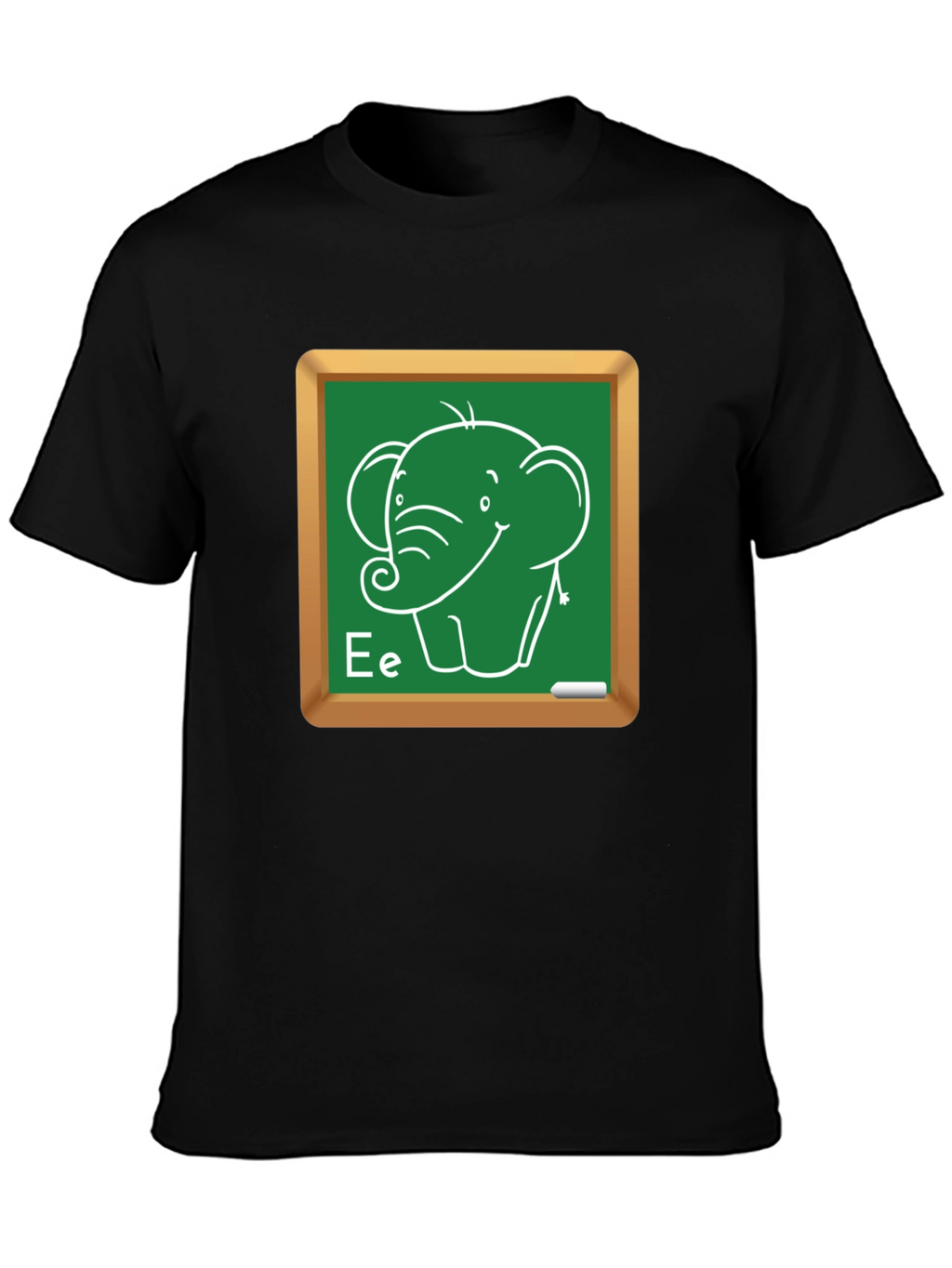 Elephant Chalkboard Tee - Cute Animal T-Shirt