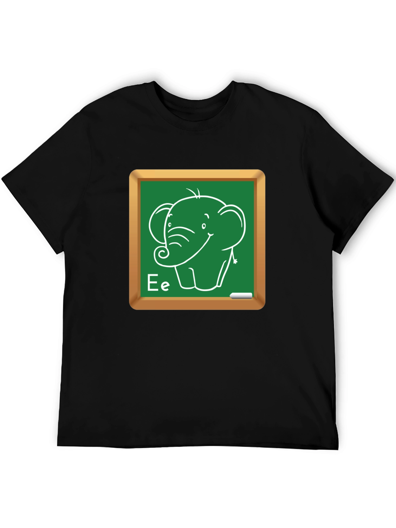 Elephant Chalkboard Tee - Cute Animal T-Shirt