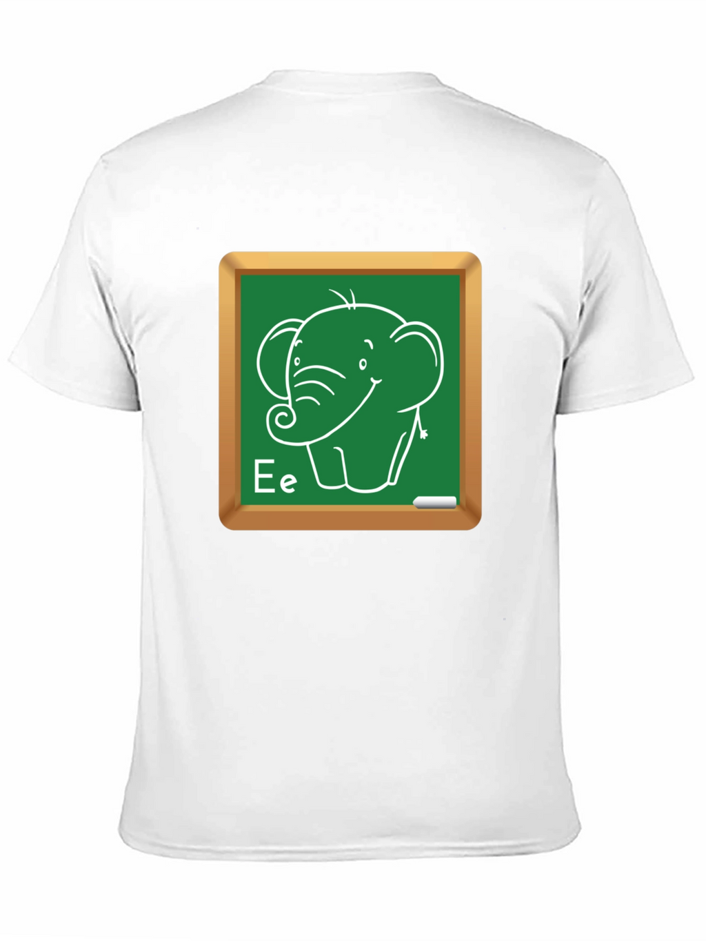 Elephant Chalkboard Tee - Cute Animal T-Shirt