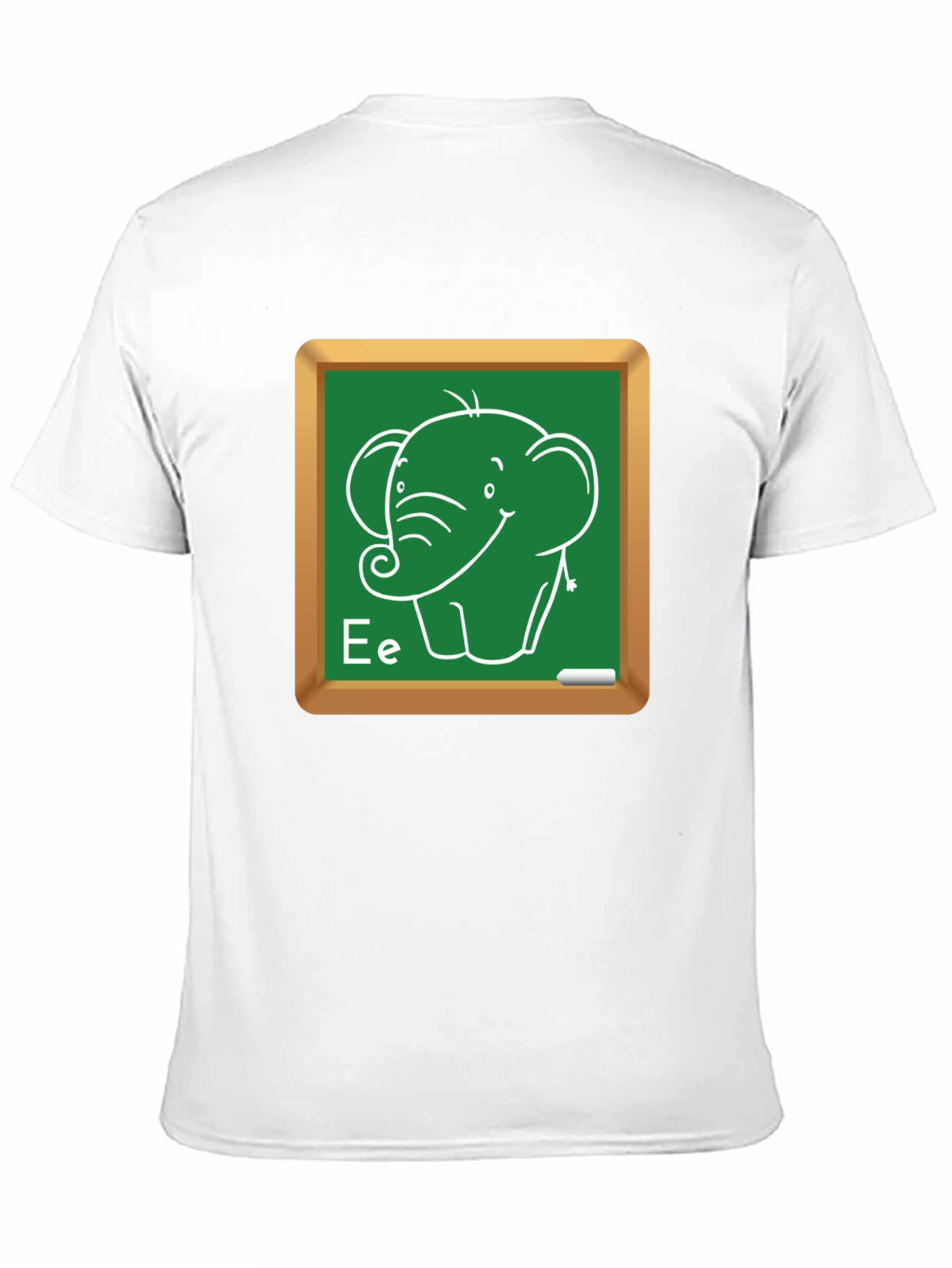 Elephant Chalkboard Tee - Cute Animal T-Shirt