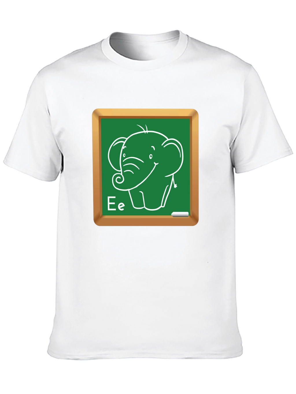 Elephant Chalkboard Tee - Cute Animal T-Shirt