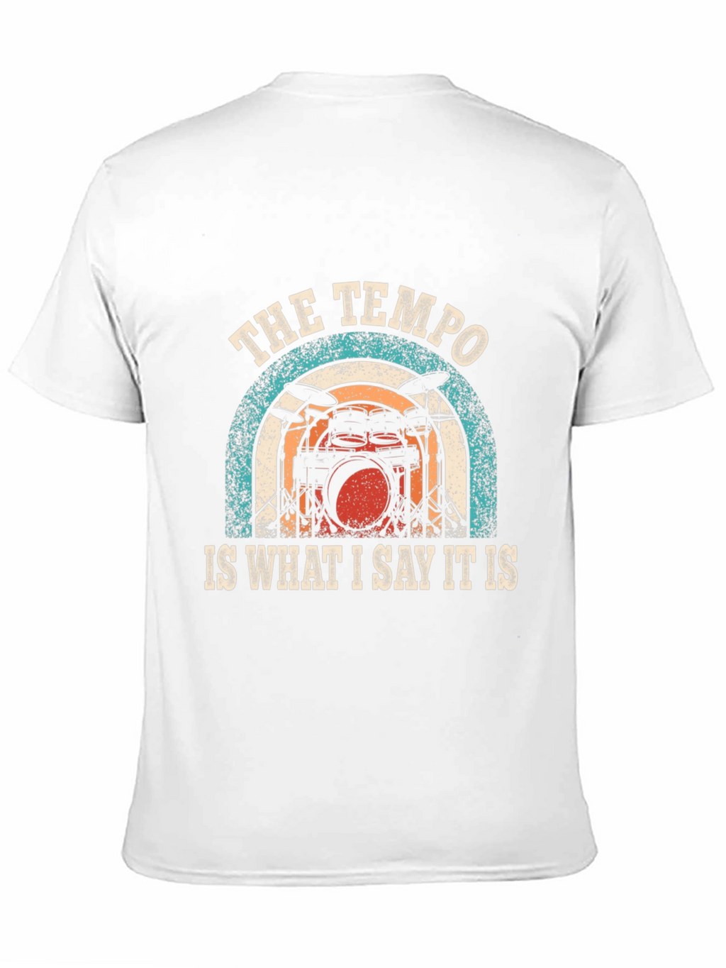 The Tempo Drummer T-Shirt - Music Lover Tee