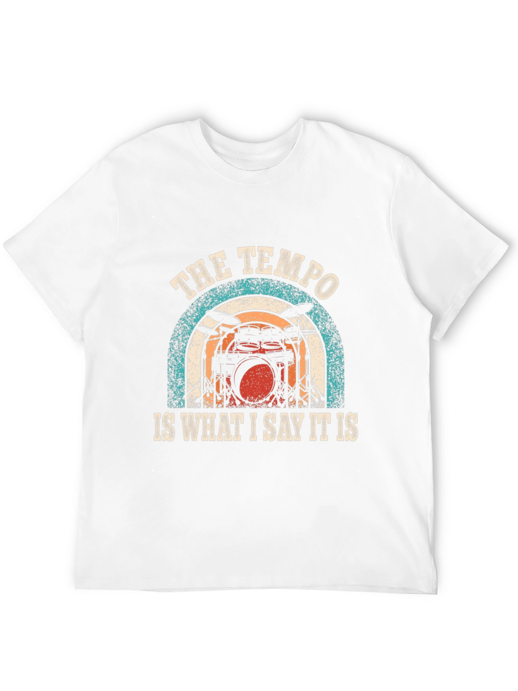 The Tempo Drummer T-Shirt - Music Lover Tee