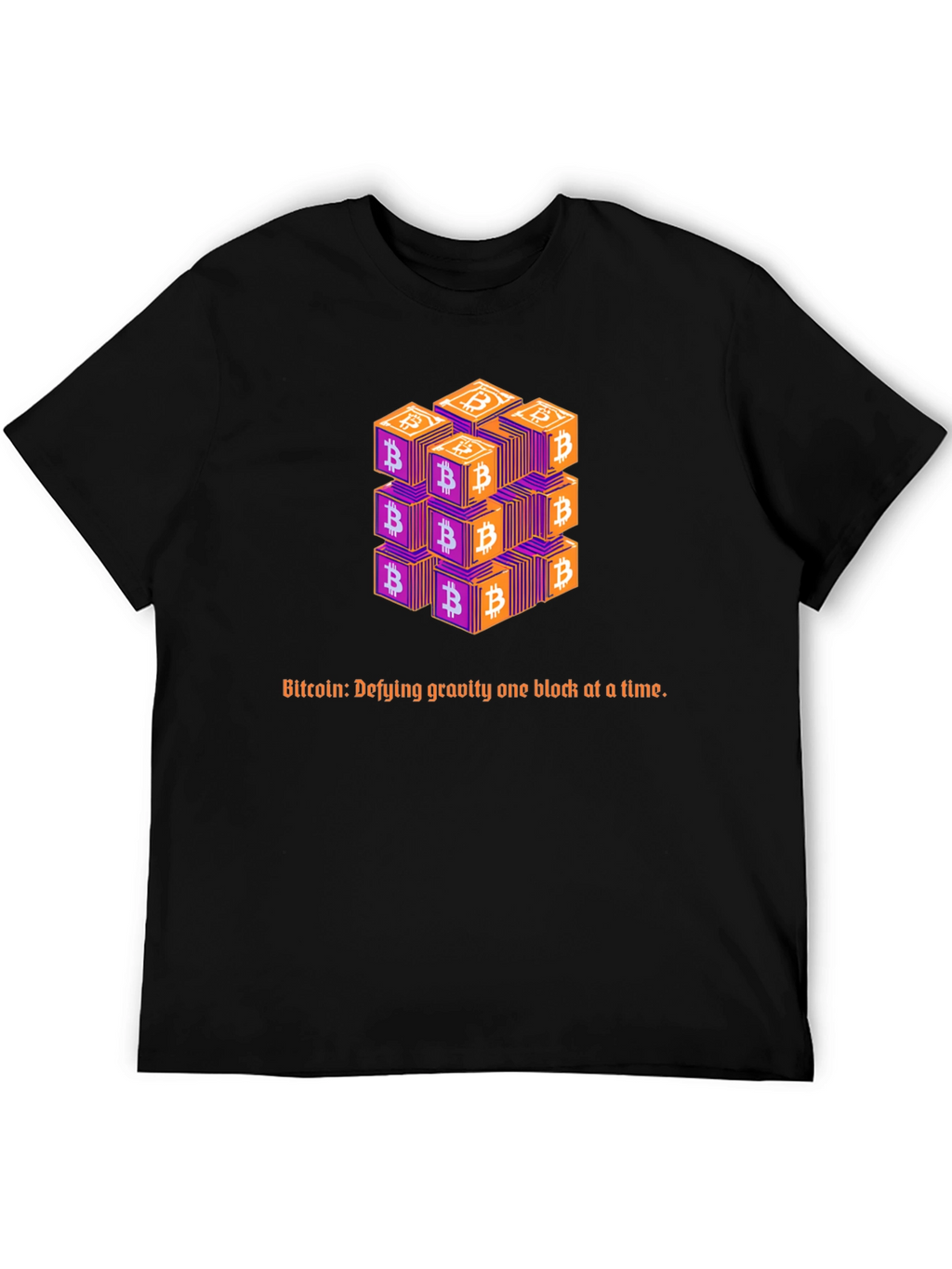 Bitcoin Gravity Block T-Shirt