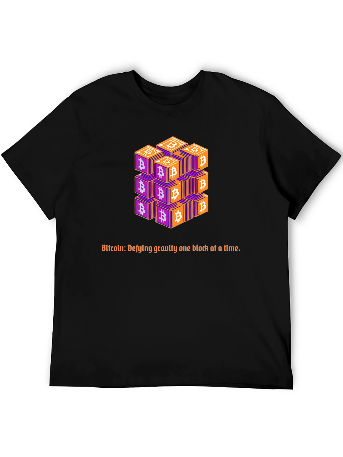 Bitcoin Gravity Block T-Shirt