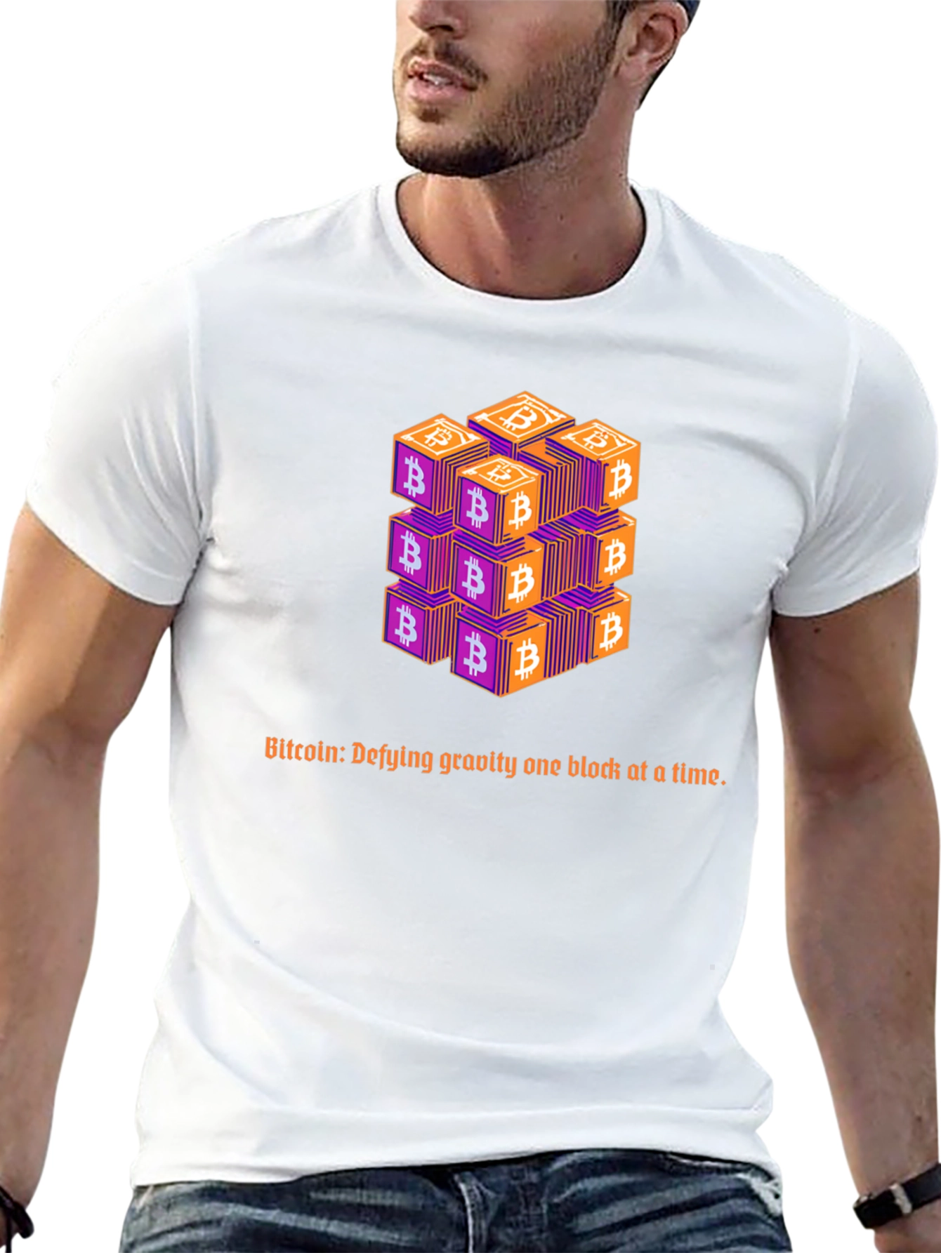 Bitcoin Gravity Block T-Shirt