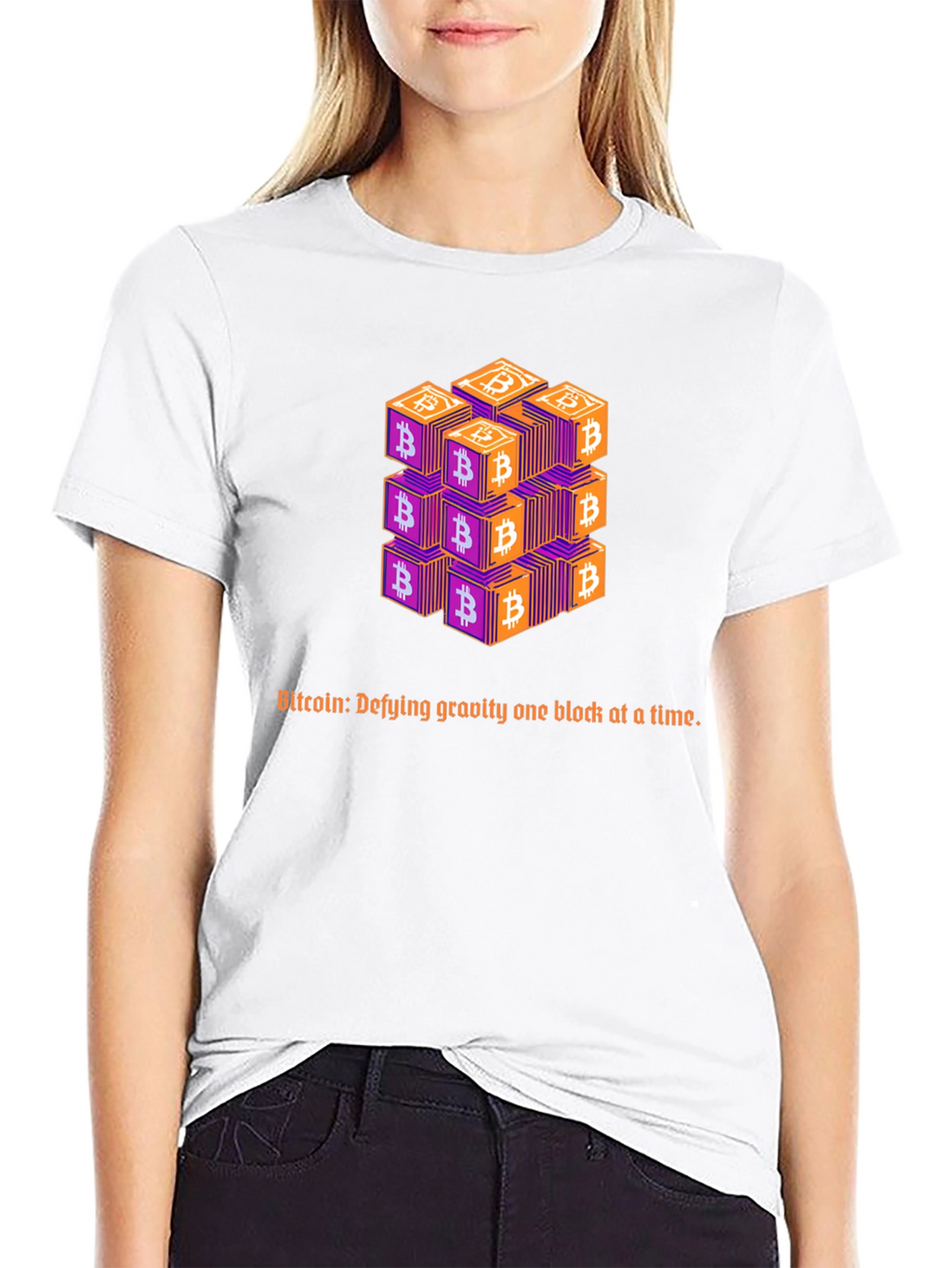 Bitcoin Gravity Block T-Shirt