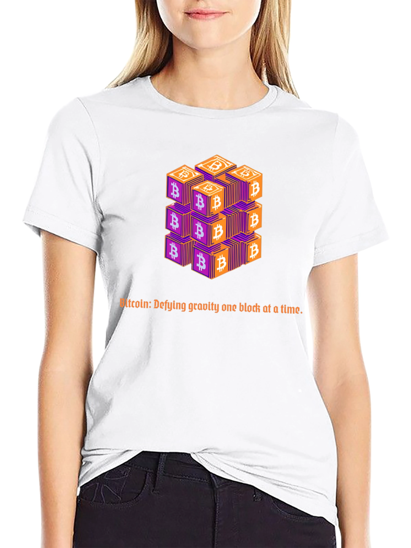 Bitcoin Gravity Block T-Shirt