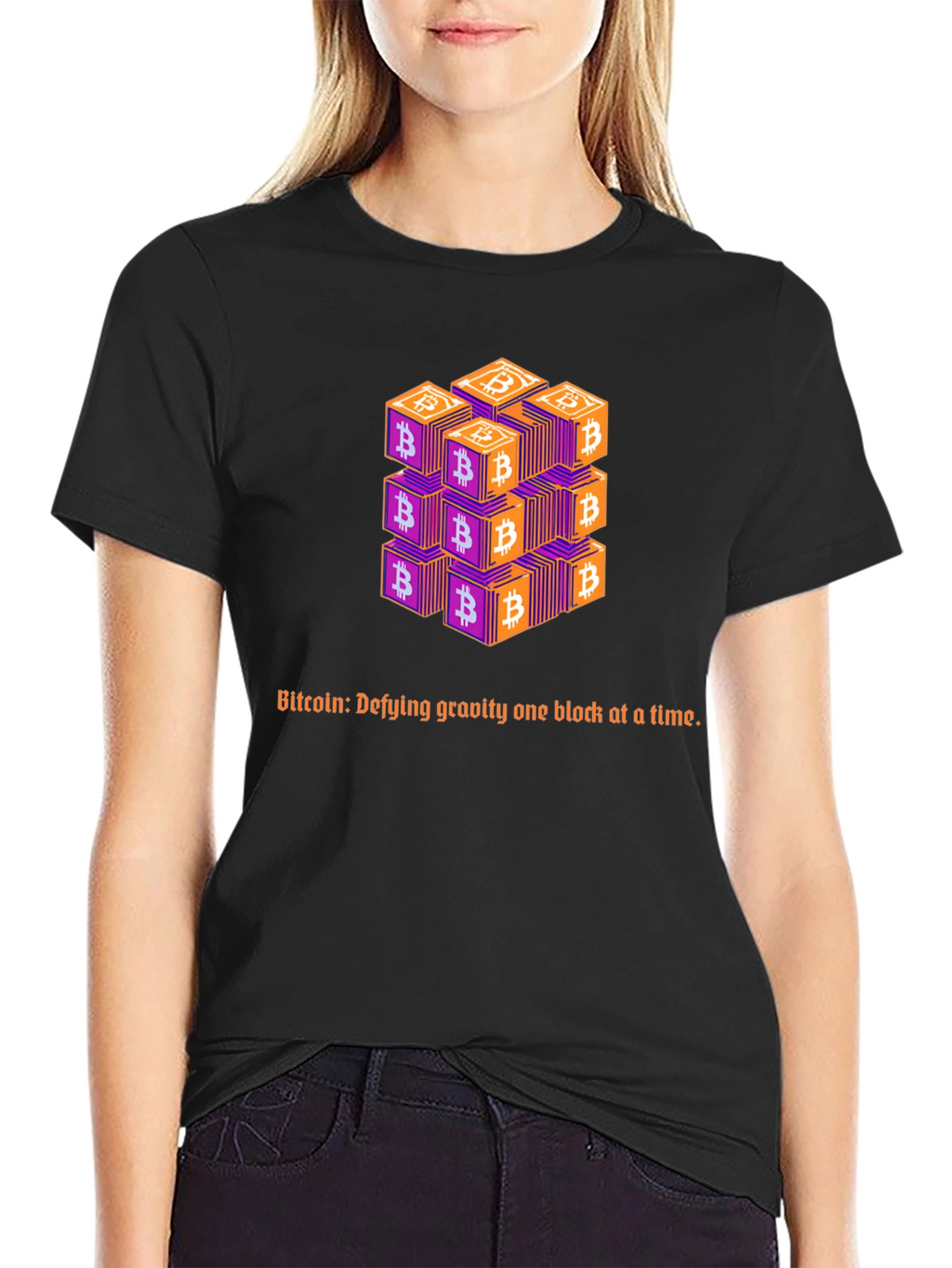 Bitcoin Gravity Block T-Shirt