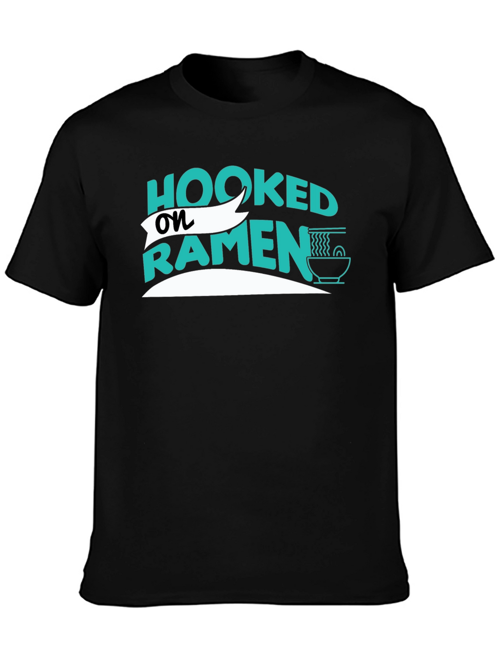 Hooked on Ramen Graphic Tee - Casual Comfort
