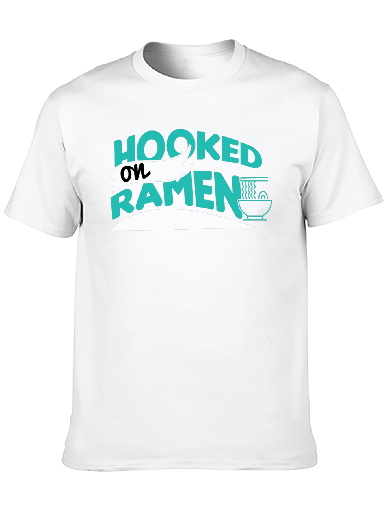 Hooked on Ramen Graphic Tee - Casual Comfort