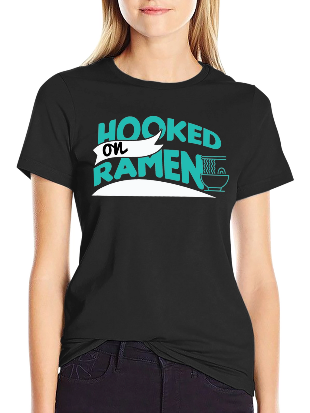 Hooked on Ramen Graphic Tee - Casual Comfort