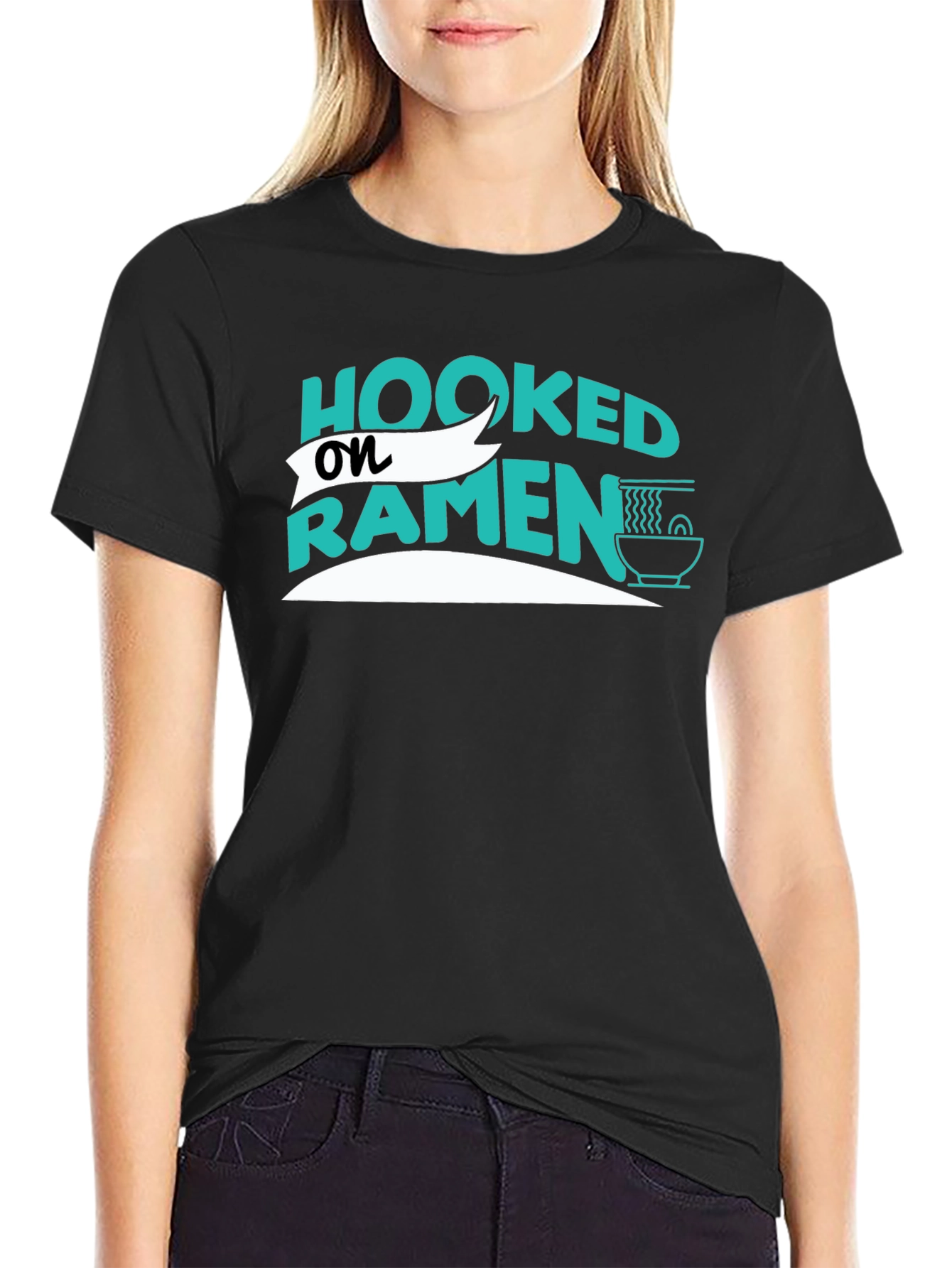 Hooked on Ramen Graphic Tee - Casual Comfort