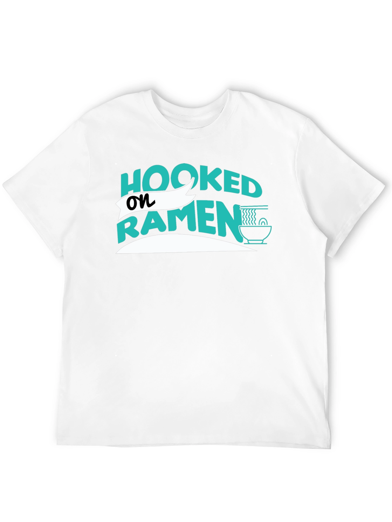 Hooked on Ramen Graphic Tee - Casual Comfort