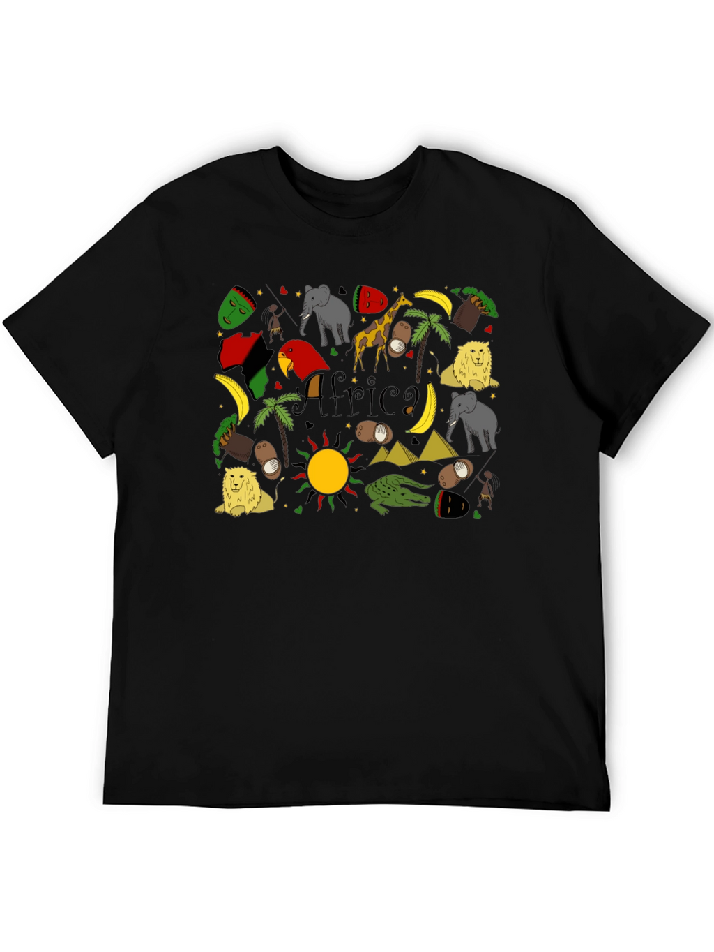 Africa Pattern T-Shirt - Unique African Inspired Design