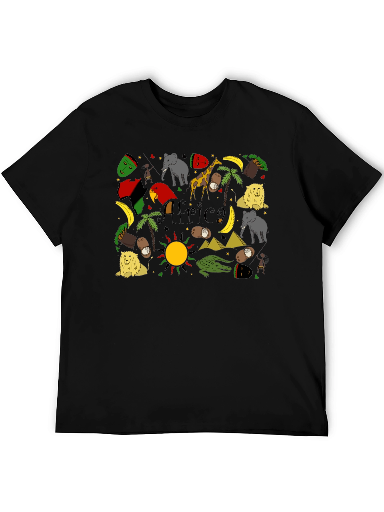 Africa Pattern T-Shirt - Unique African Inspired Design