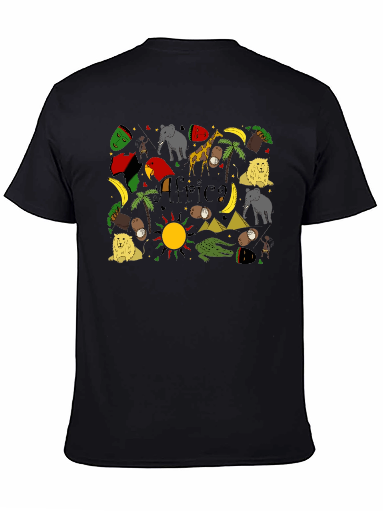 Africa Pattern T-Shirt - Unique African Inspired Design