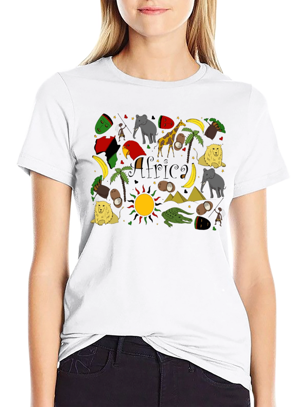 Africa Pattern T-Shirt - Unique African Inspired Design