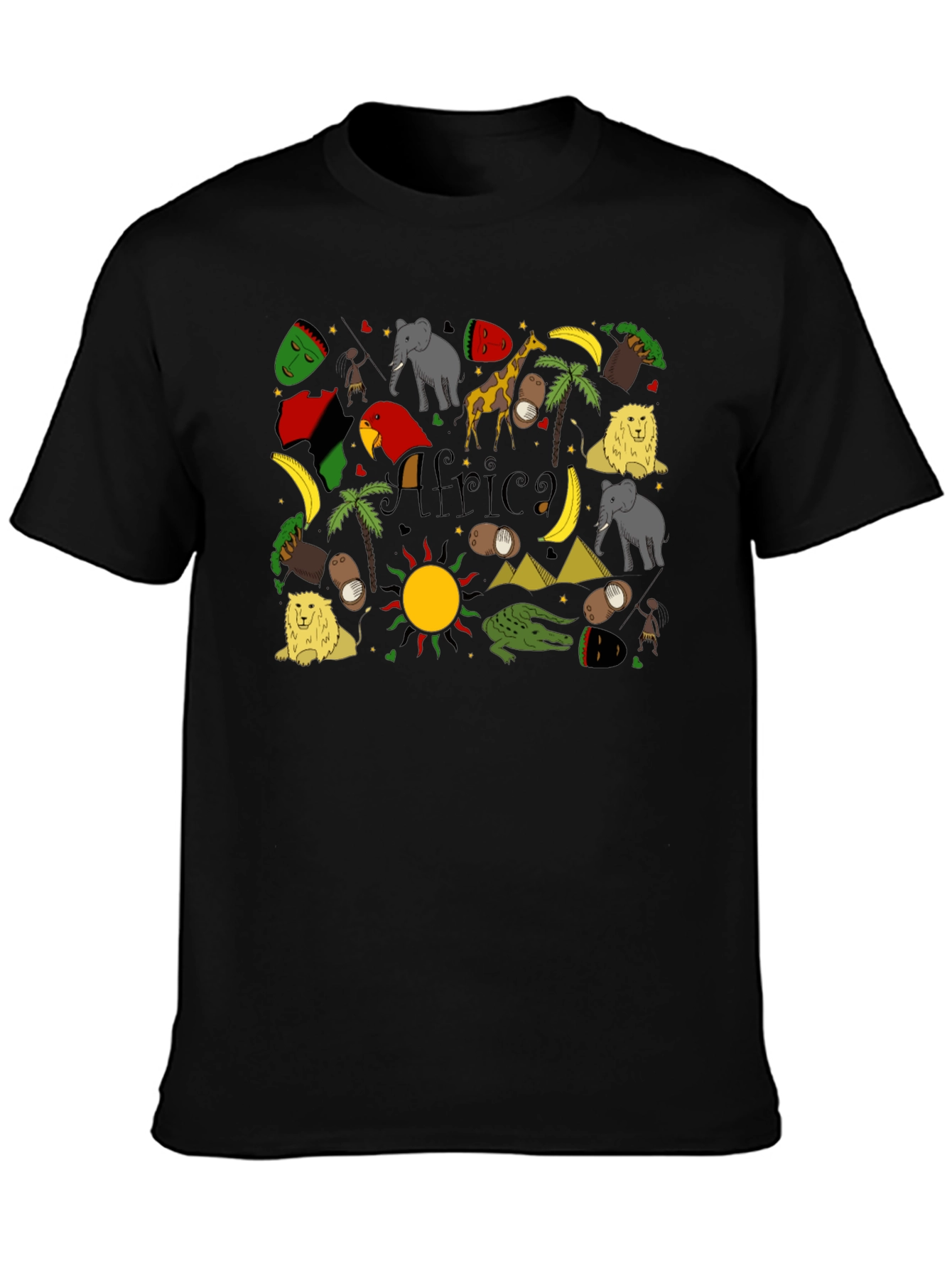Africa Pattern T-Shirt - Unique African Inspired Design