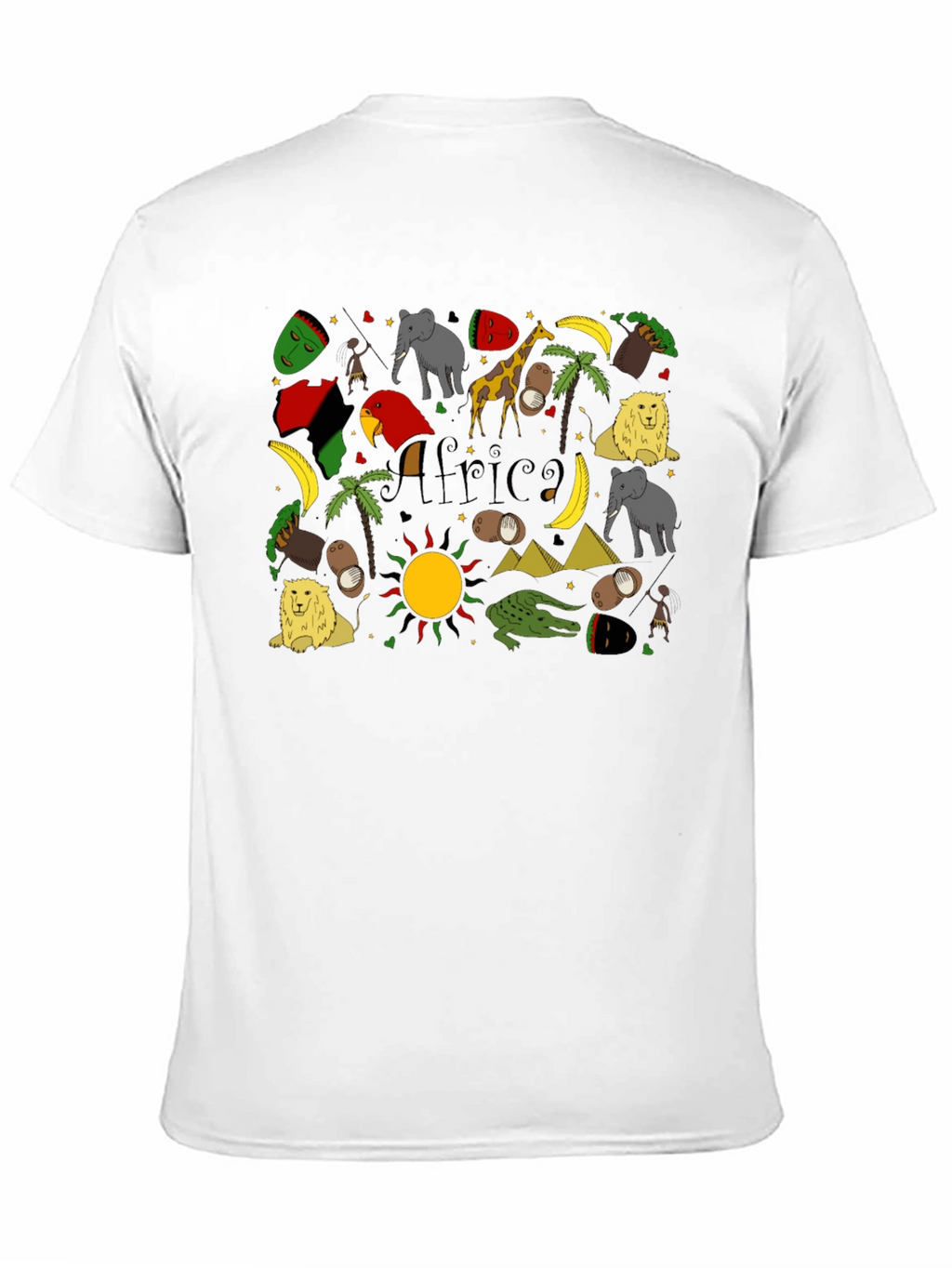 Africa Pattern T-Shirt - Unique African Inspired Design
