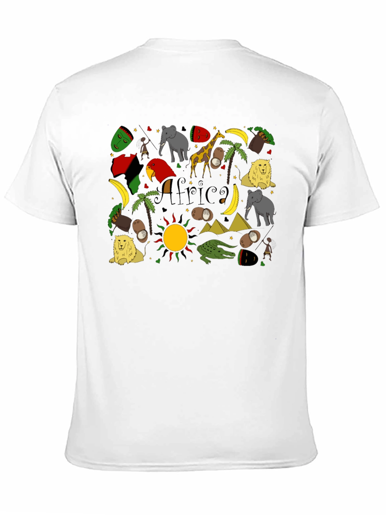 Africa Pattern T-Shirt - Unique African Inspired Design