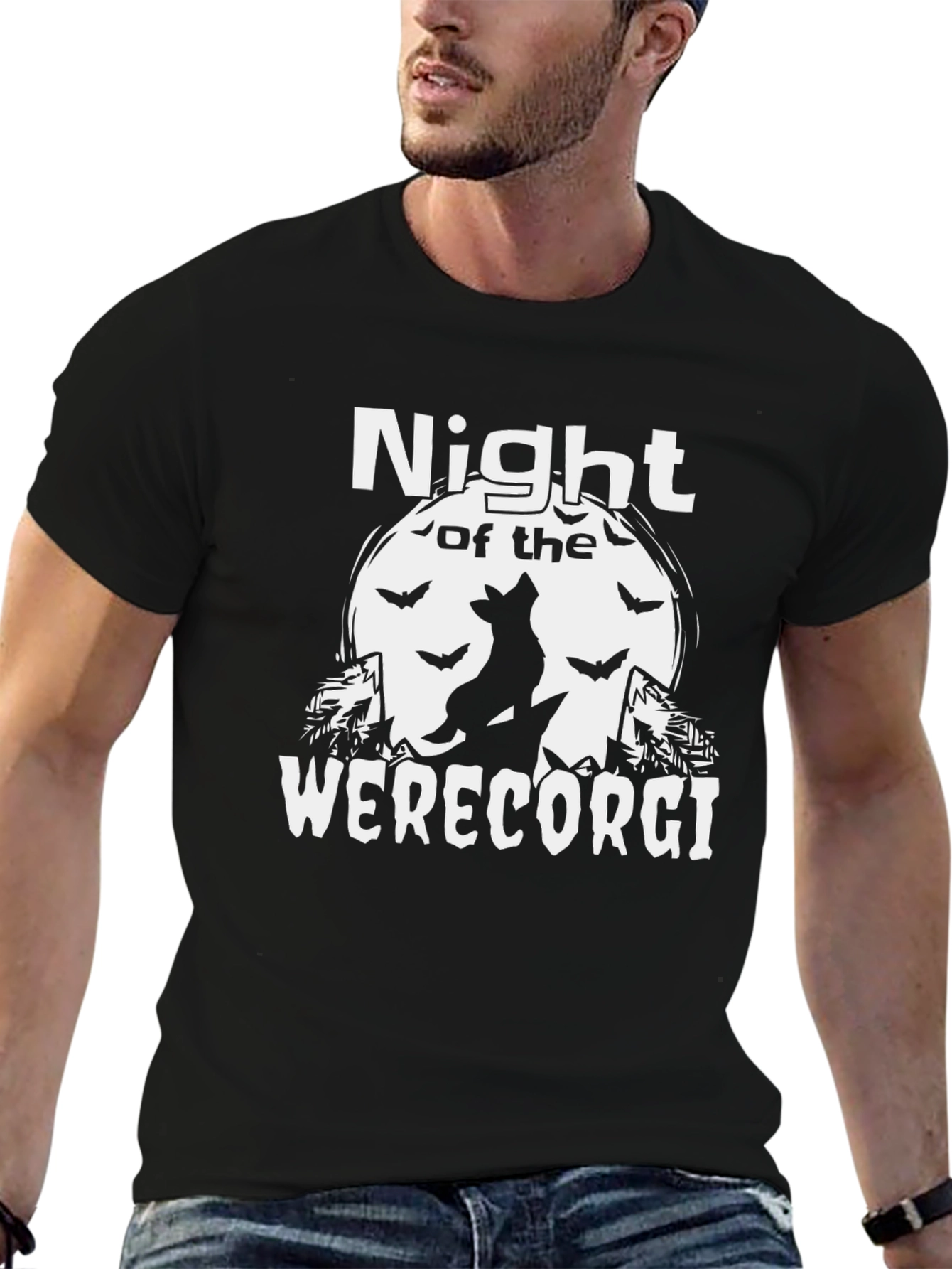 Night of the Werecorgi T-Shirt