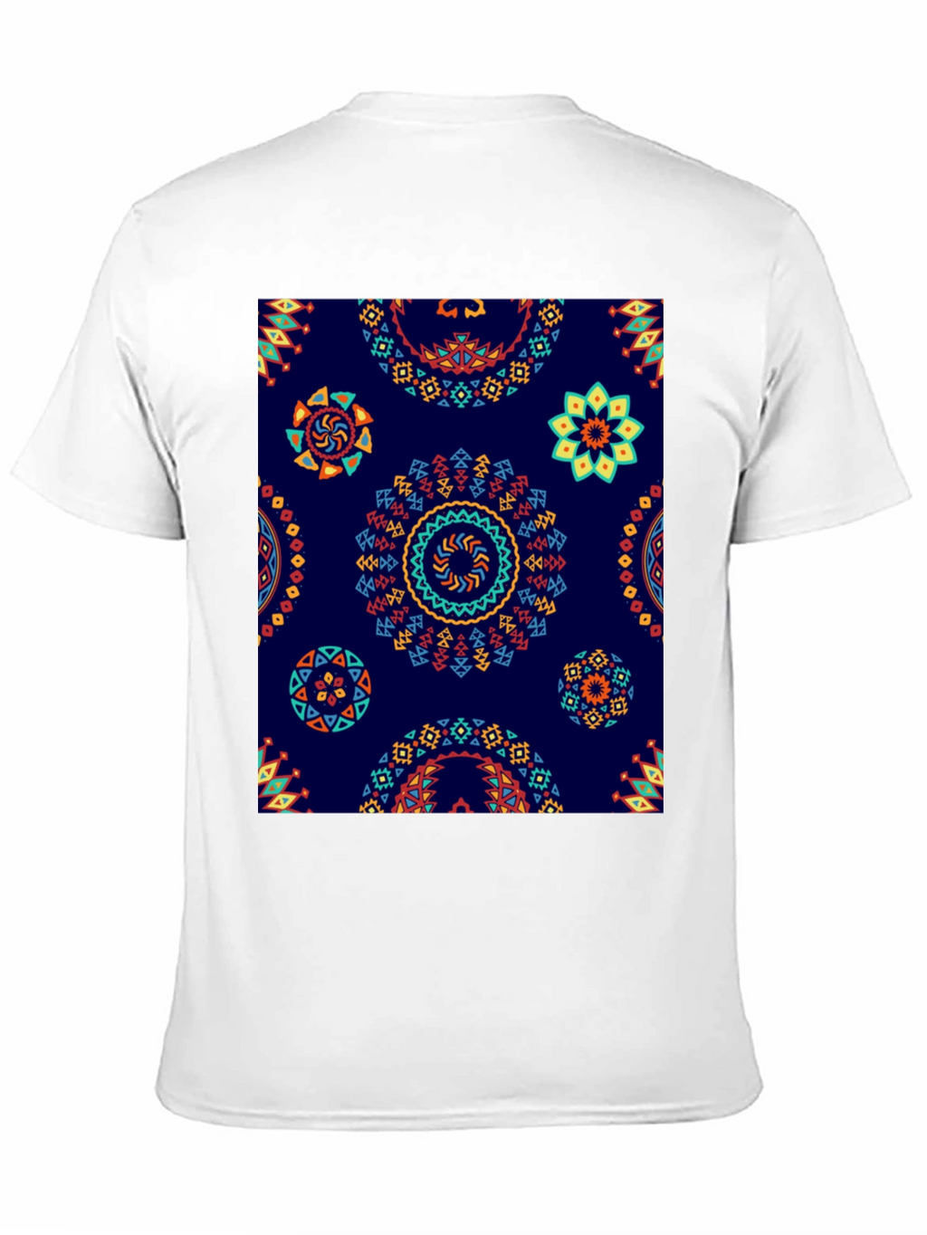 Aztec Mandala Print T-Shirt