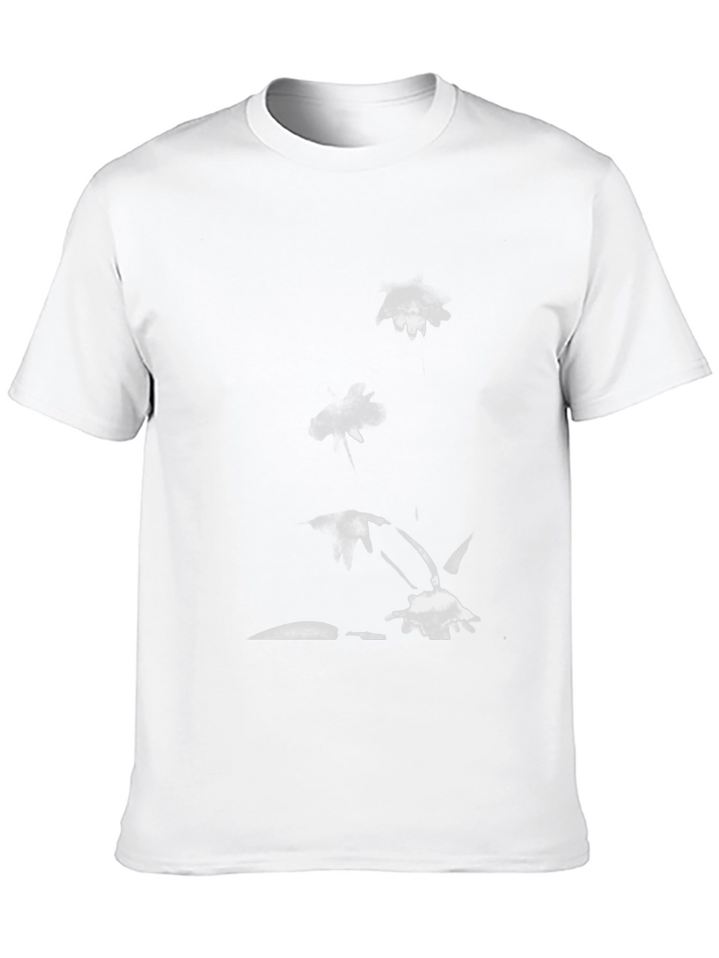 Abstract Black Graphic Tee