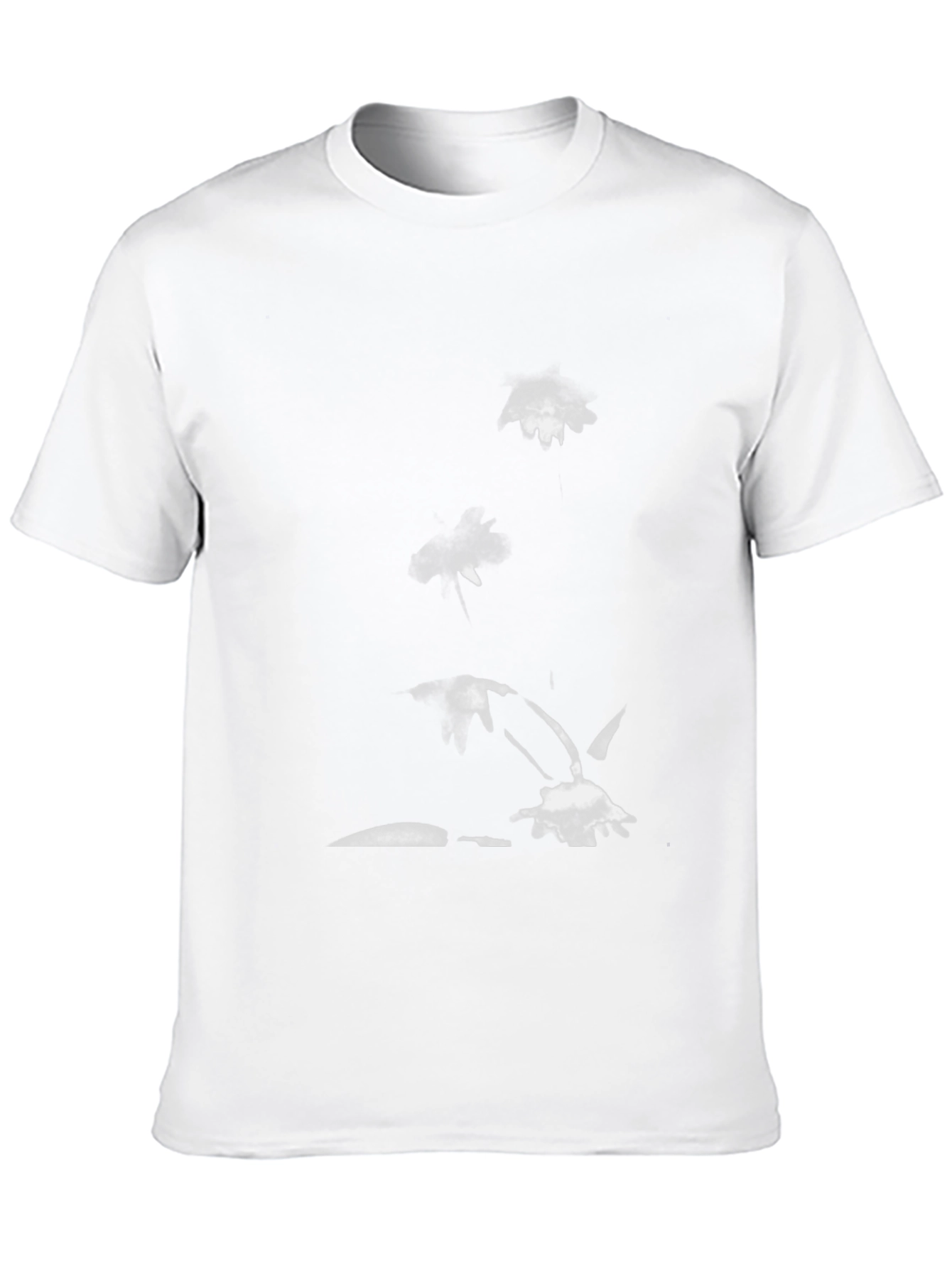 Abstract Black Graphic Tee