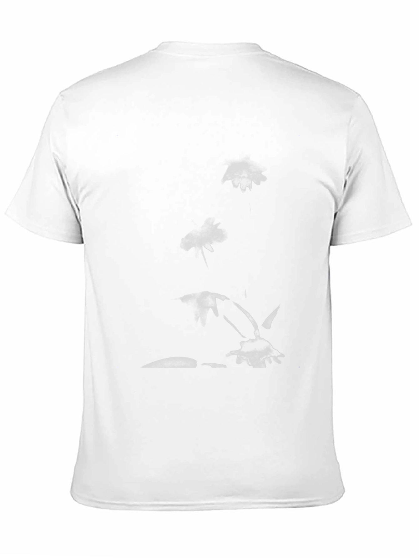 Abstract Black Graphic Tee