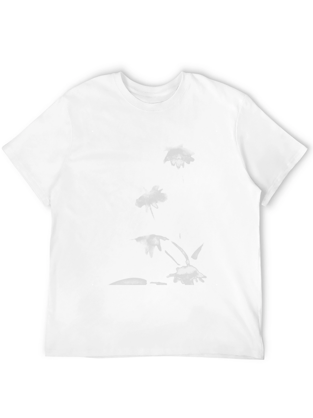 Abstract Black Graphic Tee