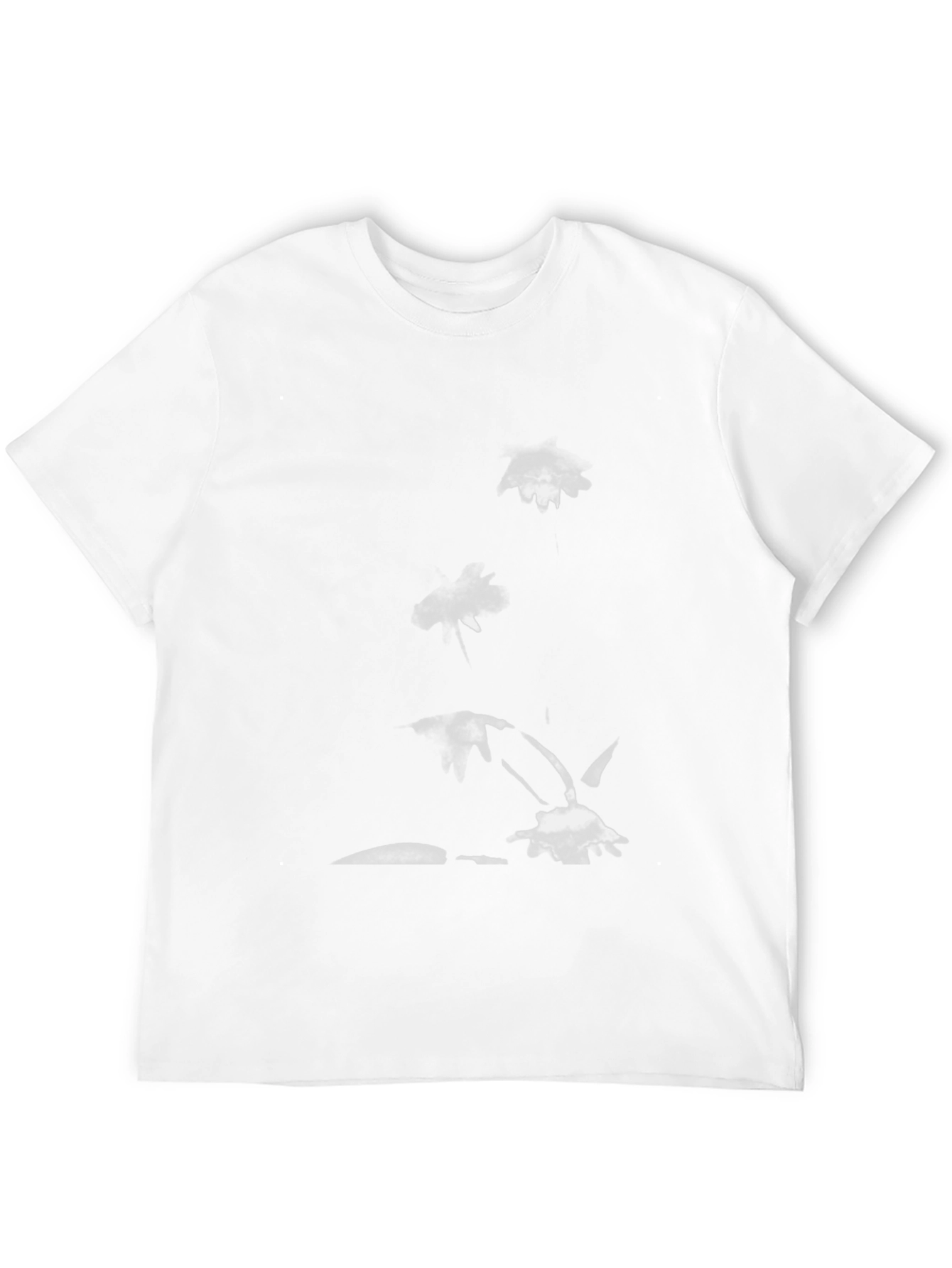 Abstract Black Graphic Tee