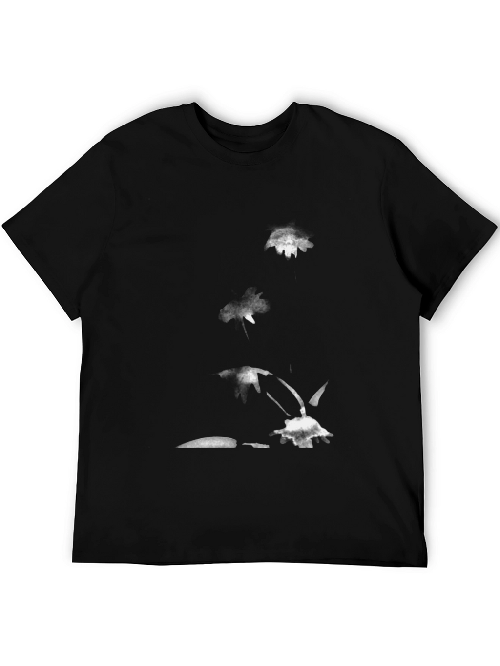 Abstract Black Graphic Tee