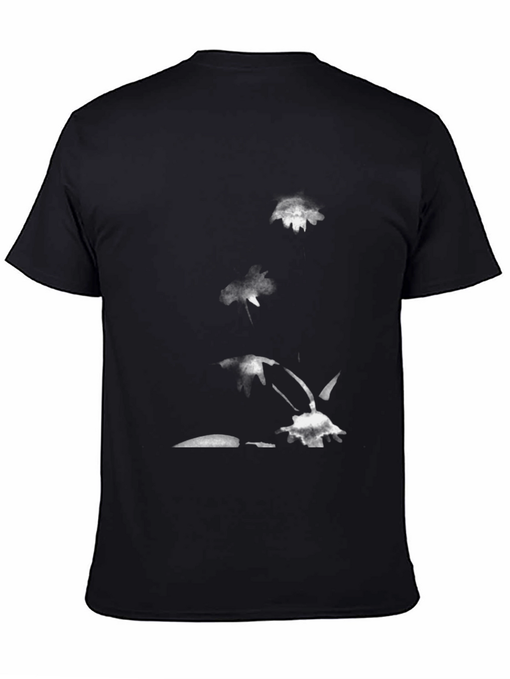 Abstract Black Graphic Tee