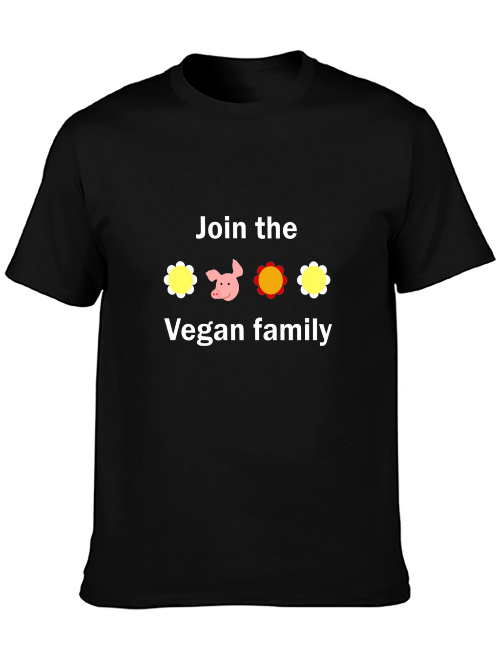 Join the Vegan Family T-Shirt - Cute Graphic Tee
