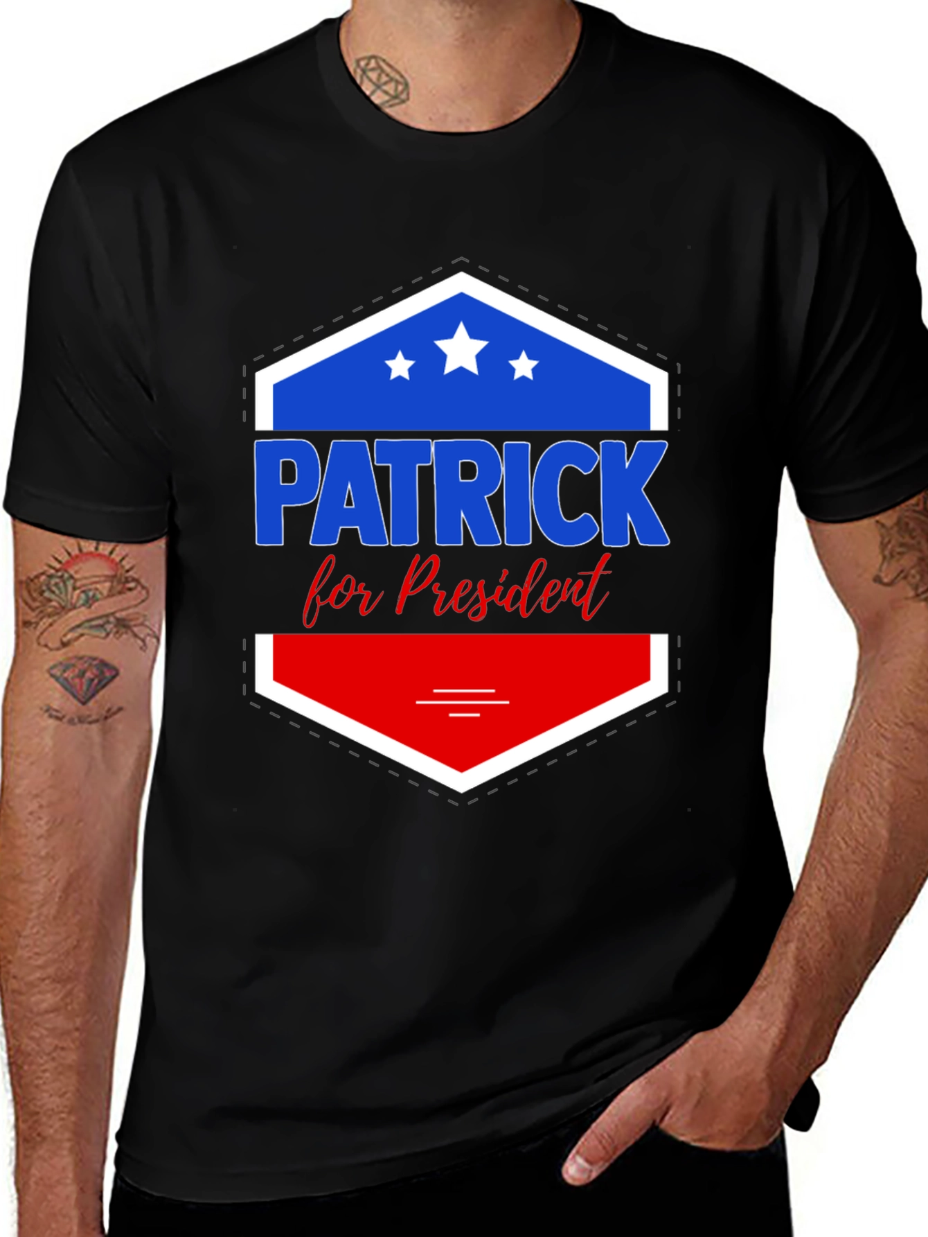 Patrick for President Patriotic T-Shirt