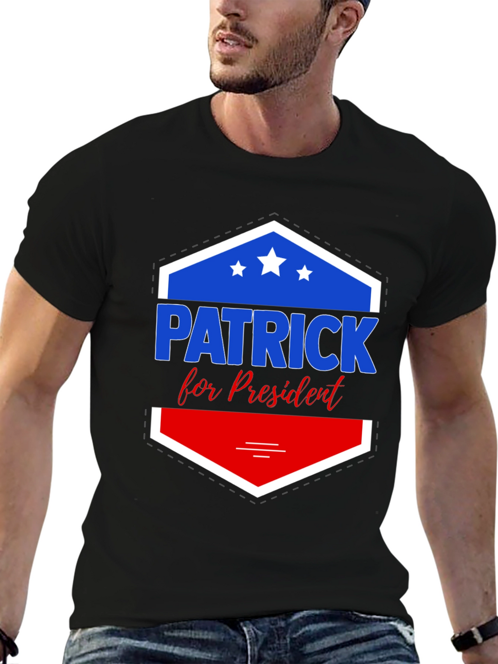 Patrick for President Patriotic T-Shirt