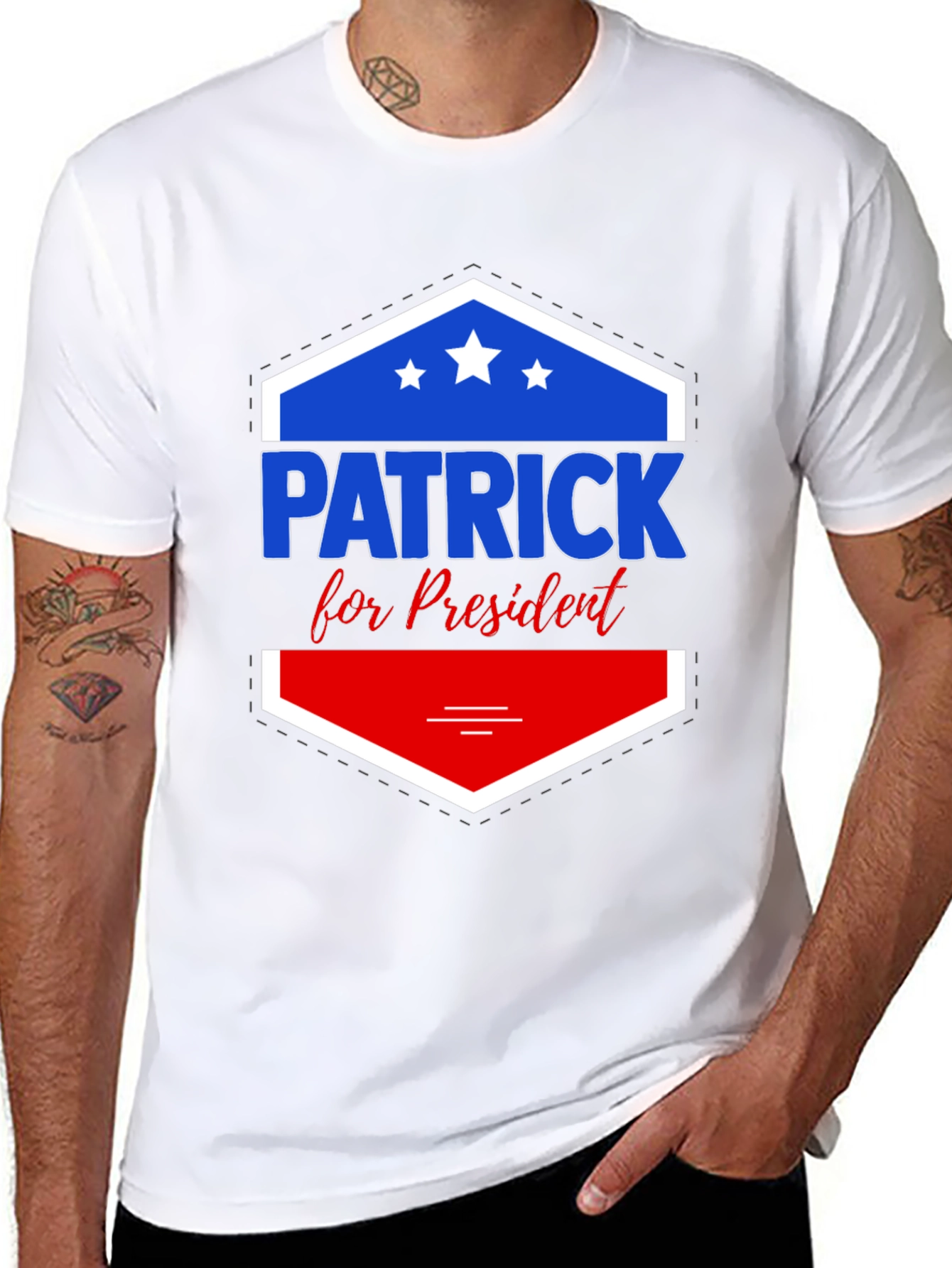 Patrick for President Patriotic T-Shirt