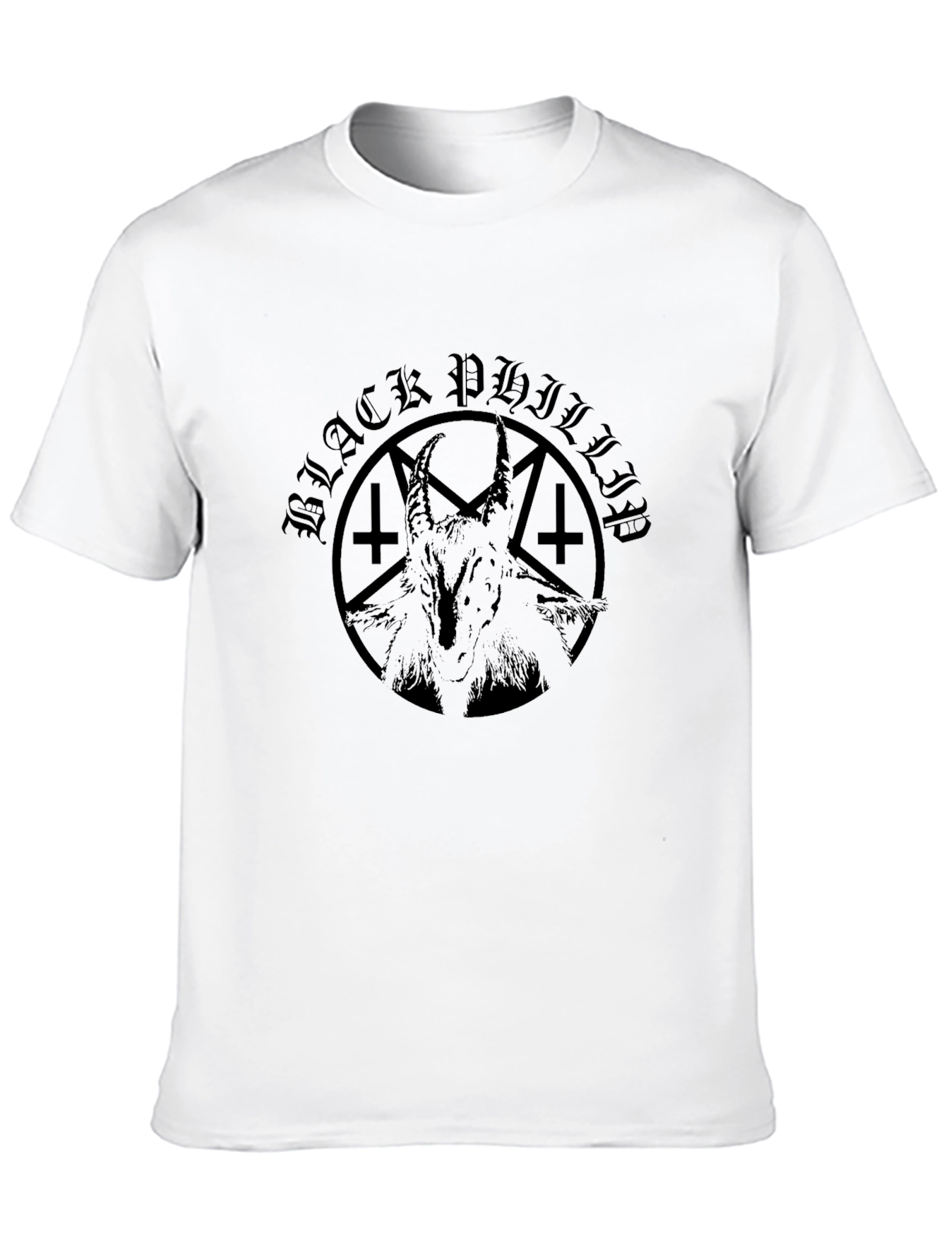 Black Philip Goat Tee - Dark Gothic T-Shirt