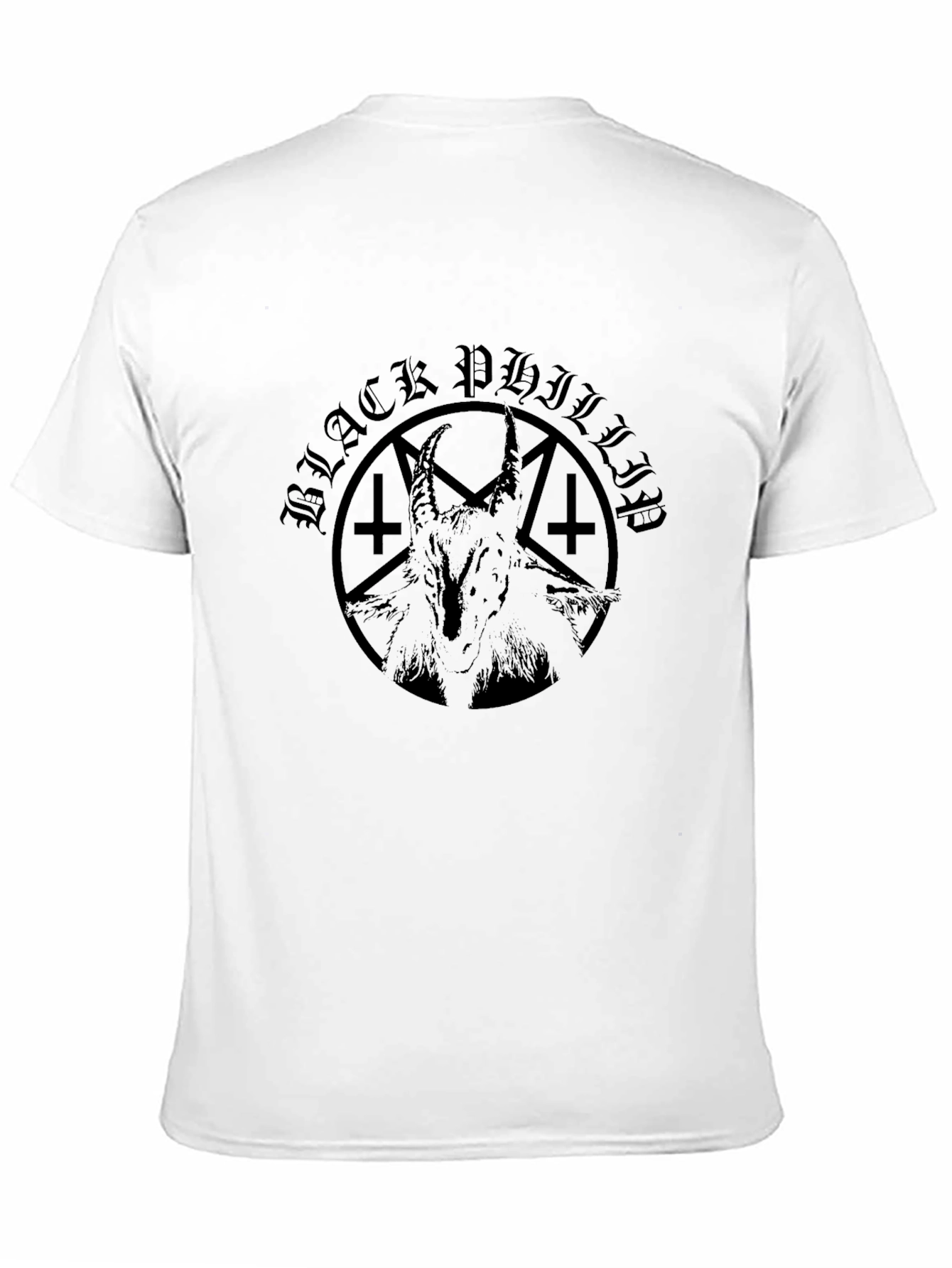 Black Philip Goat Tee - Dark Gothic T-Shirt
