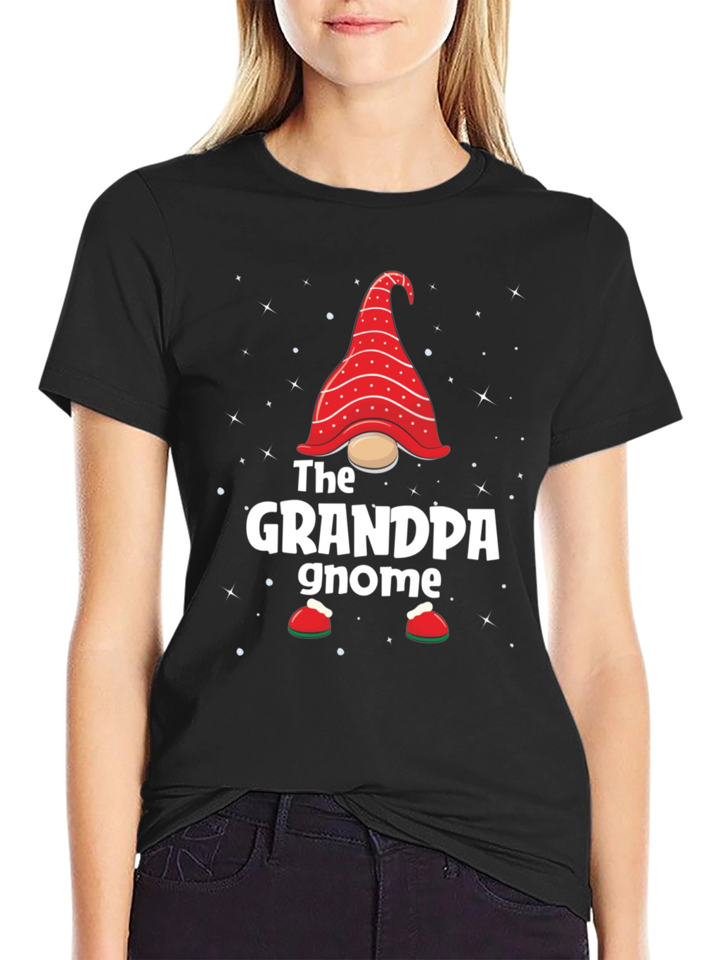 Grandpa Gnome T-Shirt - Funny Christmas Tee