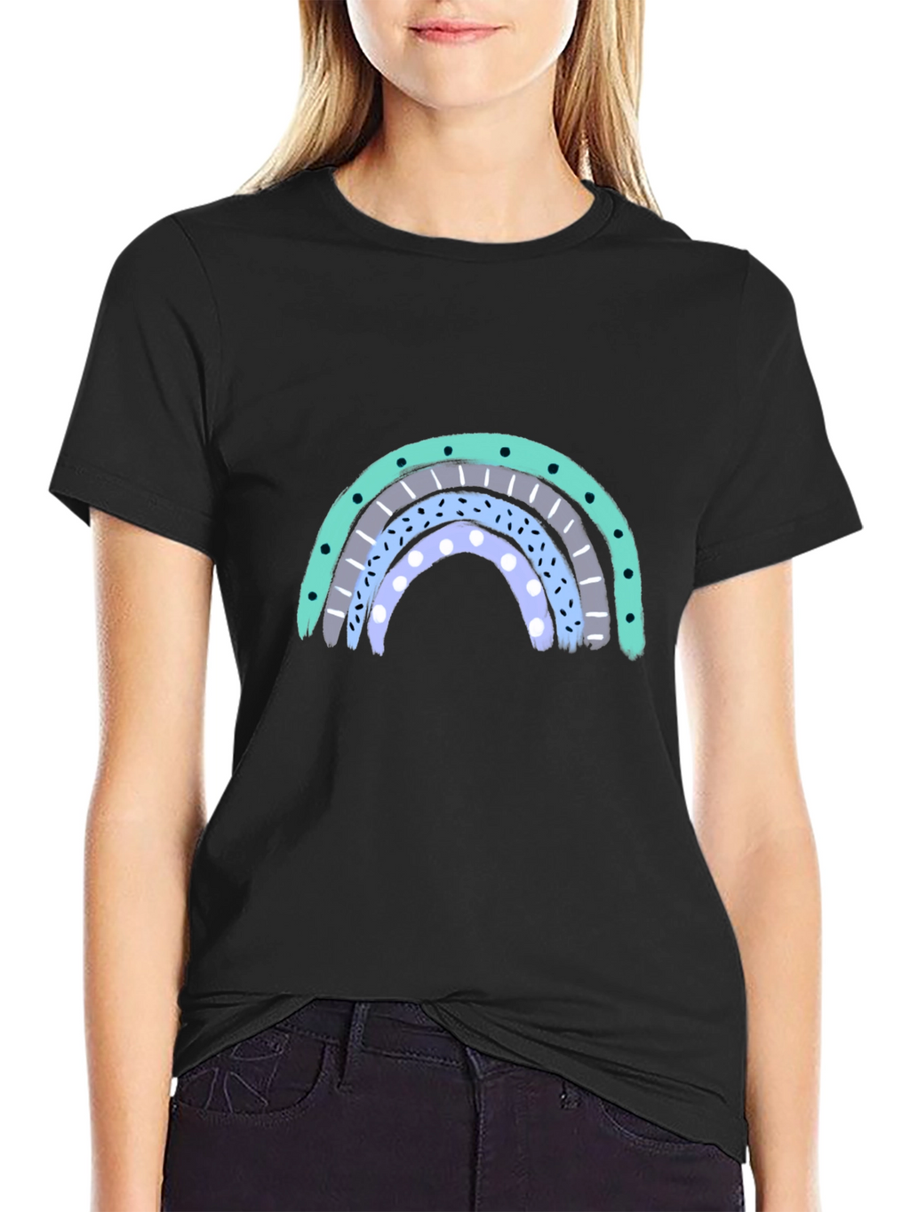 Rainbow Graphic T-Shirt - Casual Cool