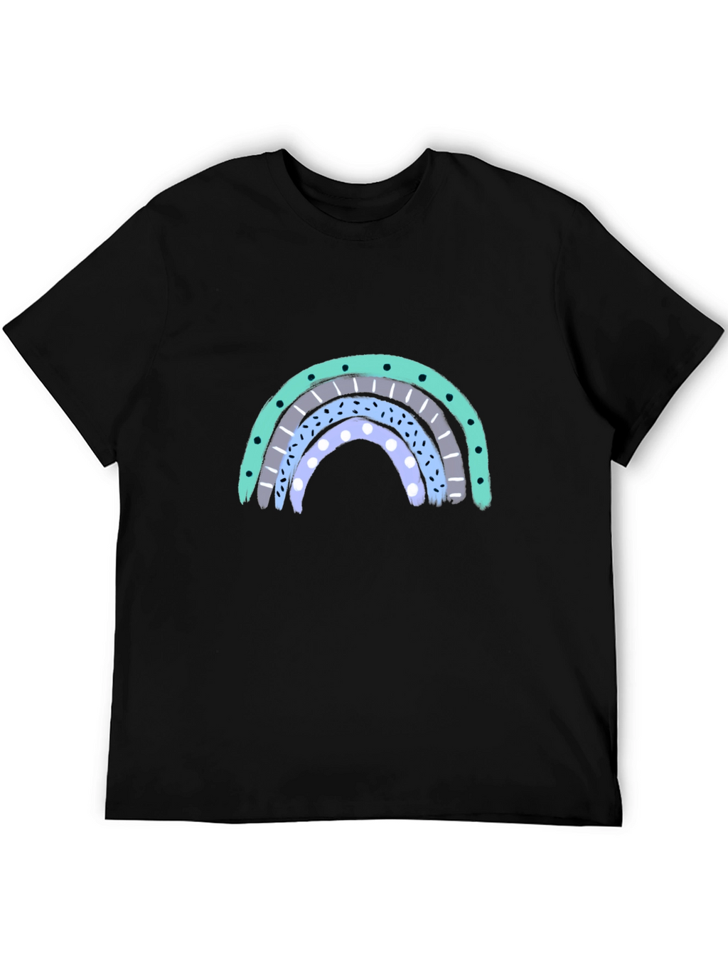 Rainbow Graphic T-Shirt - Casual Cool