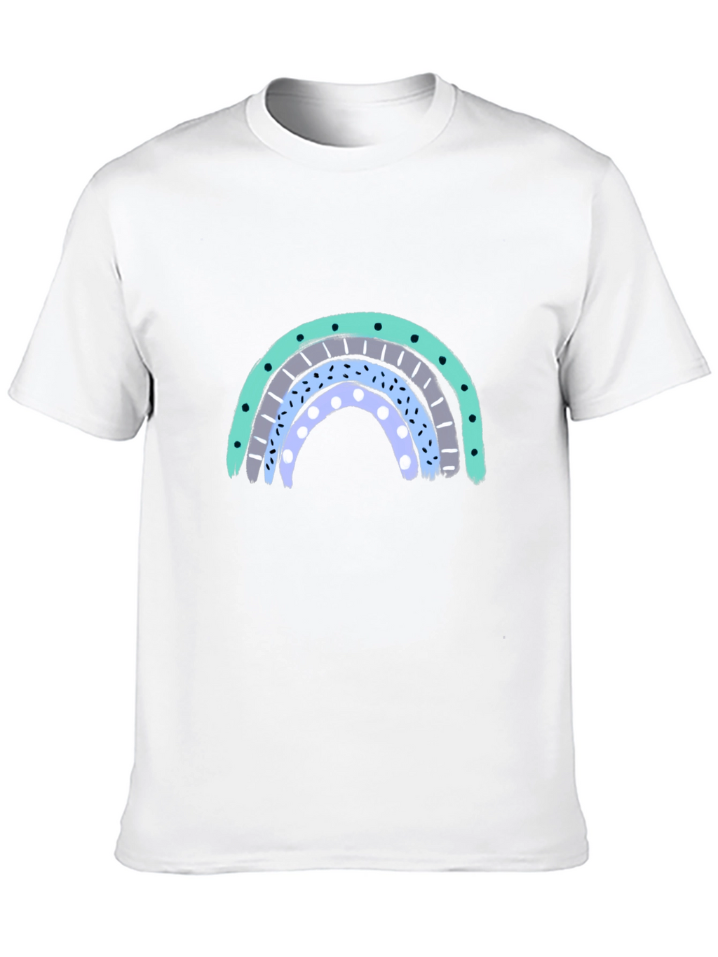 Rainbow Graphic T-Shirt - Casual Cool