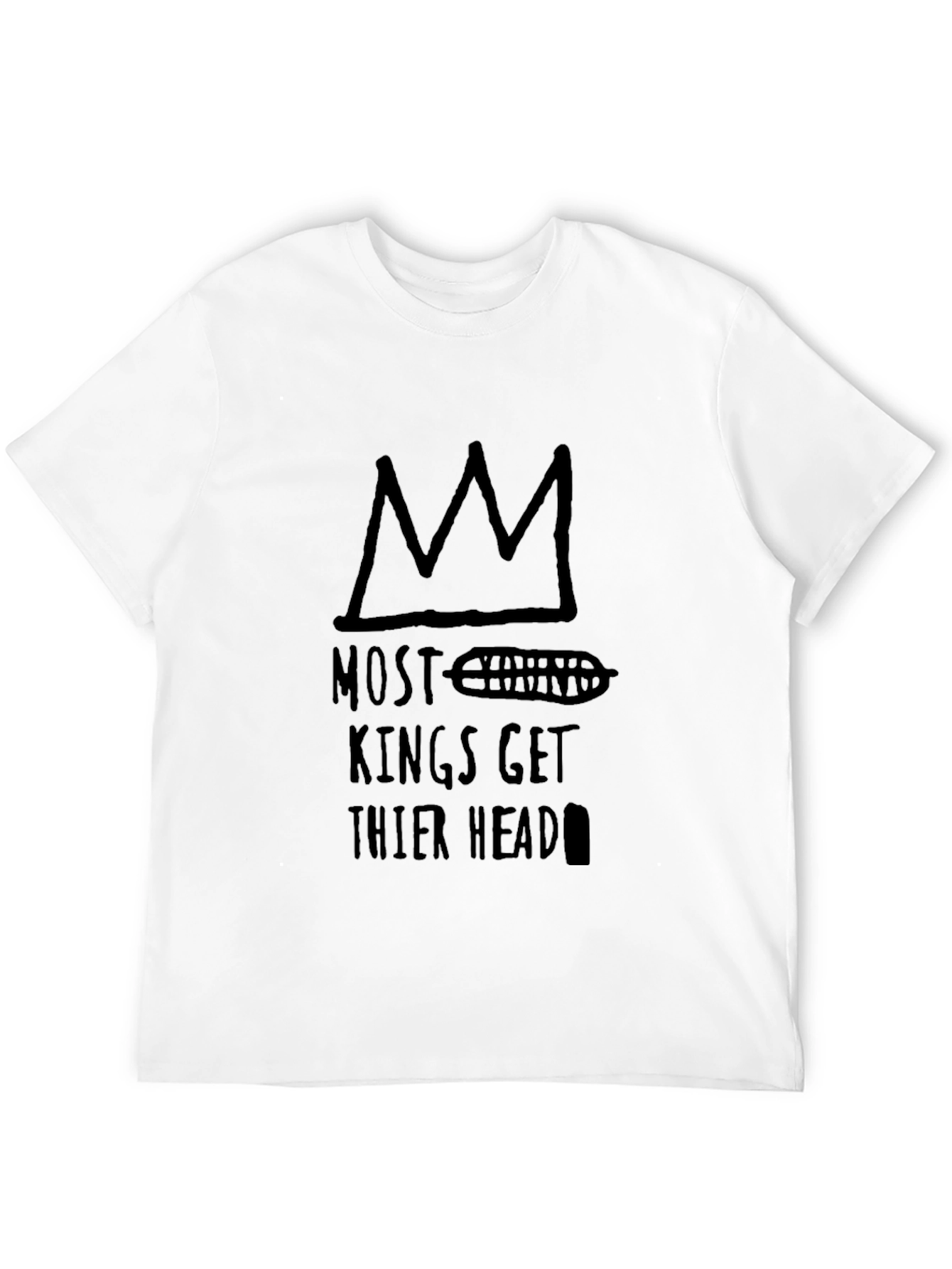Most Kings Basquiat Inspired Graphic T-Shirt