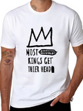Most Kings Basquiat Inspired Graphic T-Shirt