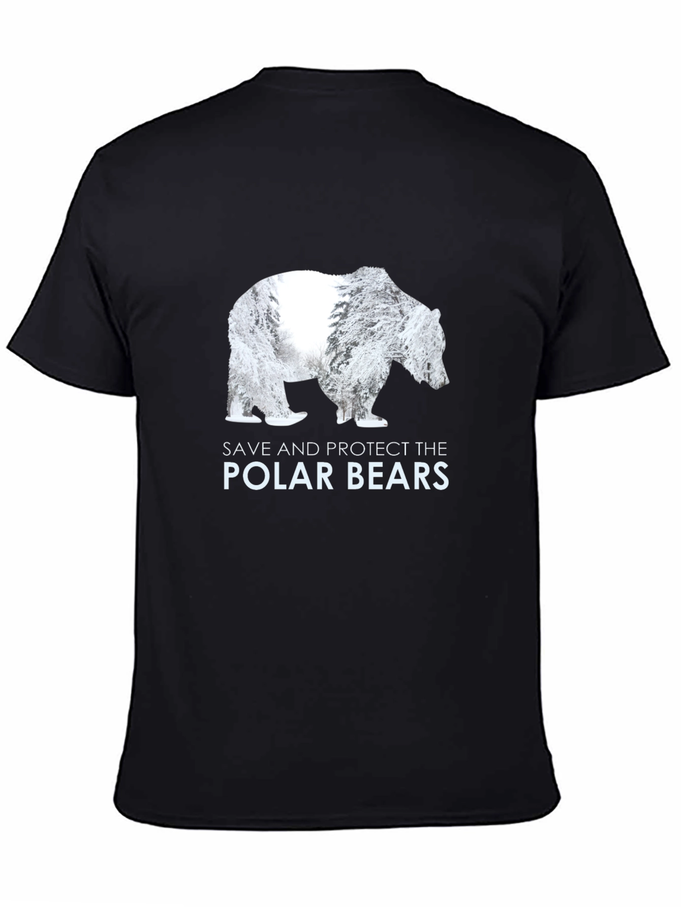 Save Polar Bears Graphic T-Shirt