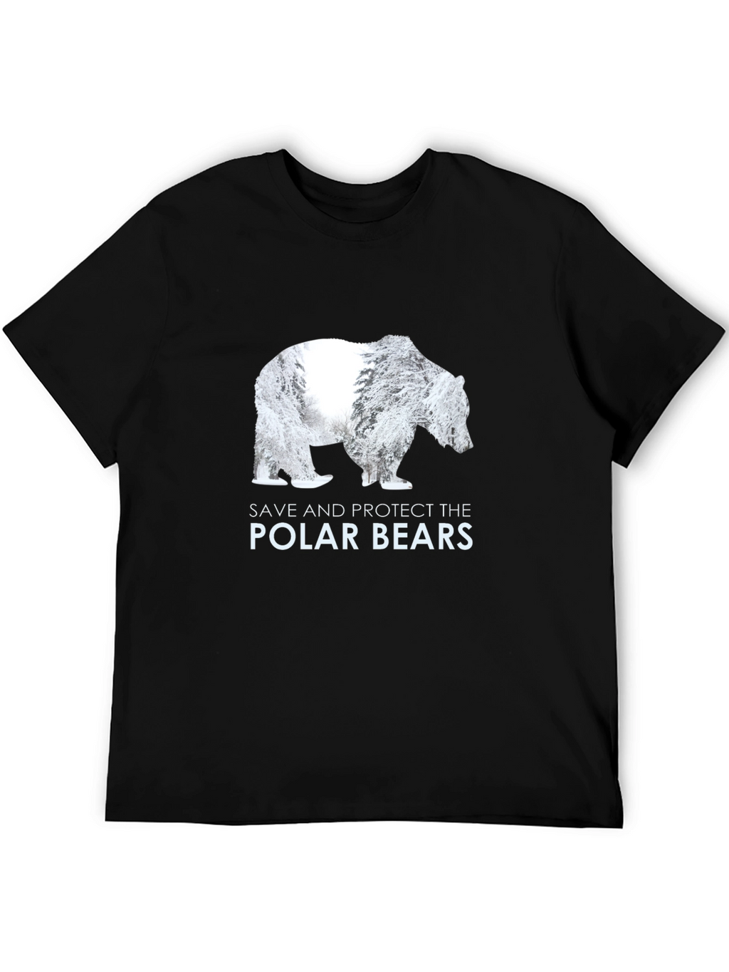 Save Polar Bears Graphic T-Shirt